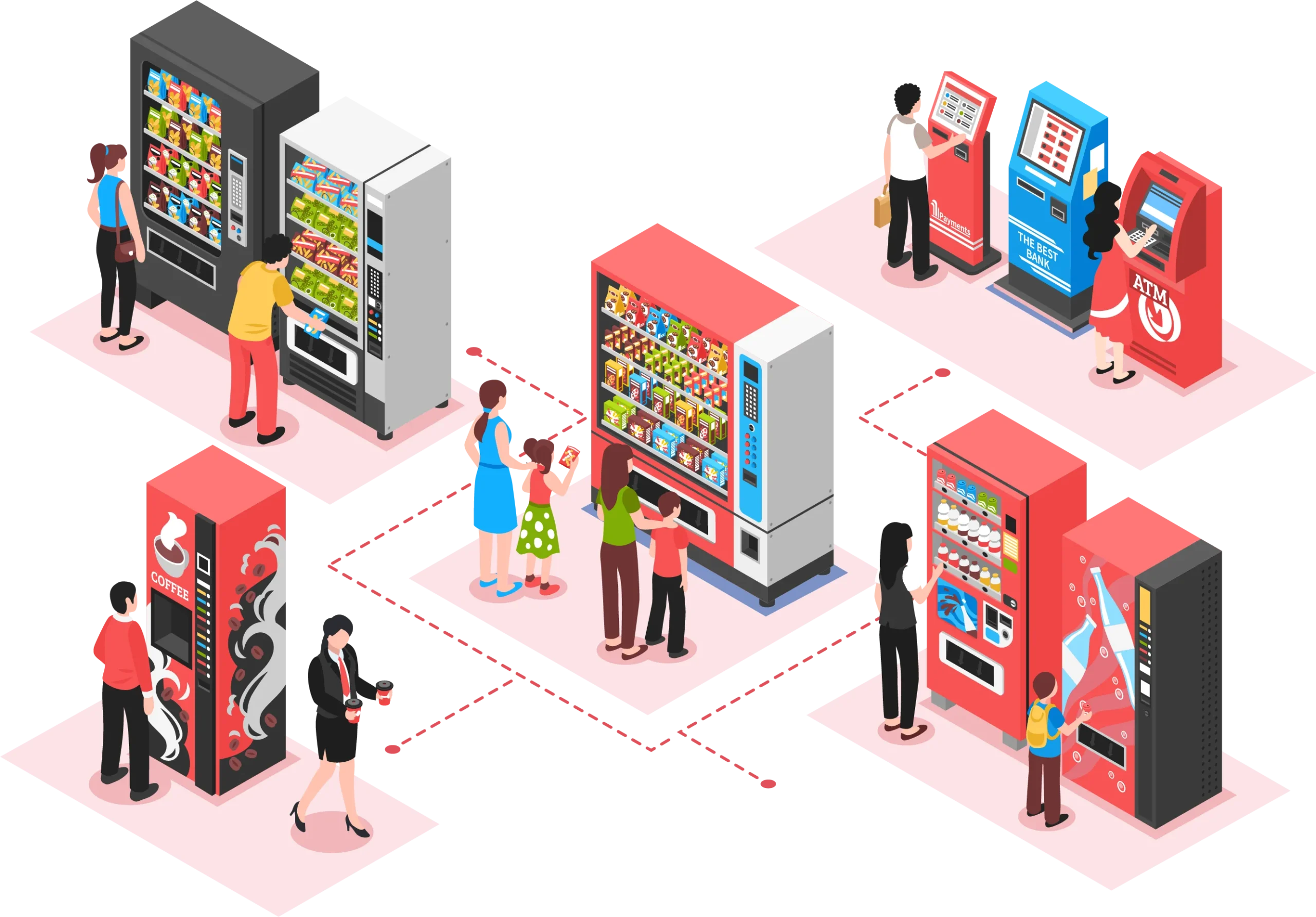 Types of Digital Media Vending Machines
