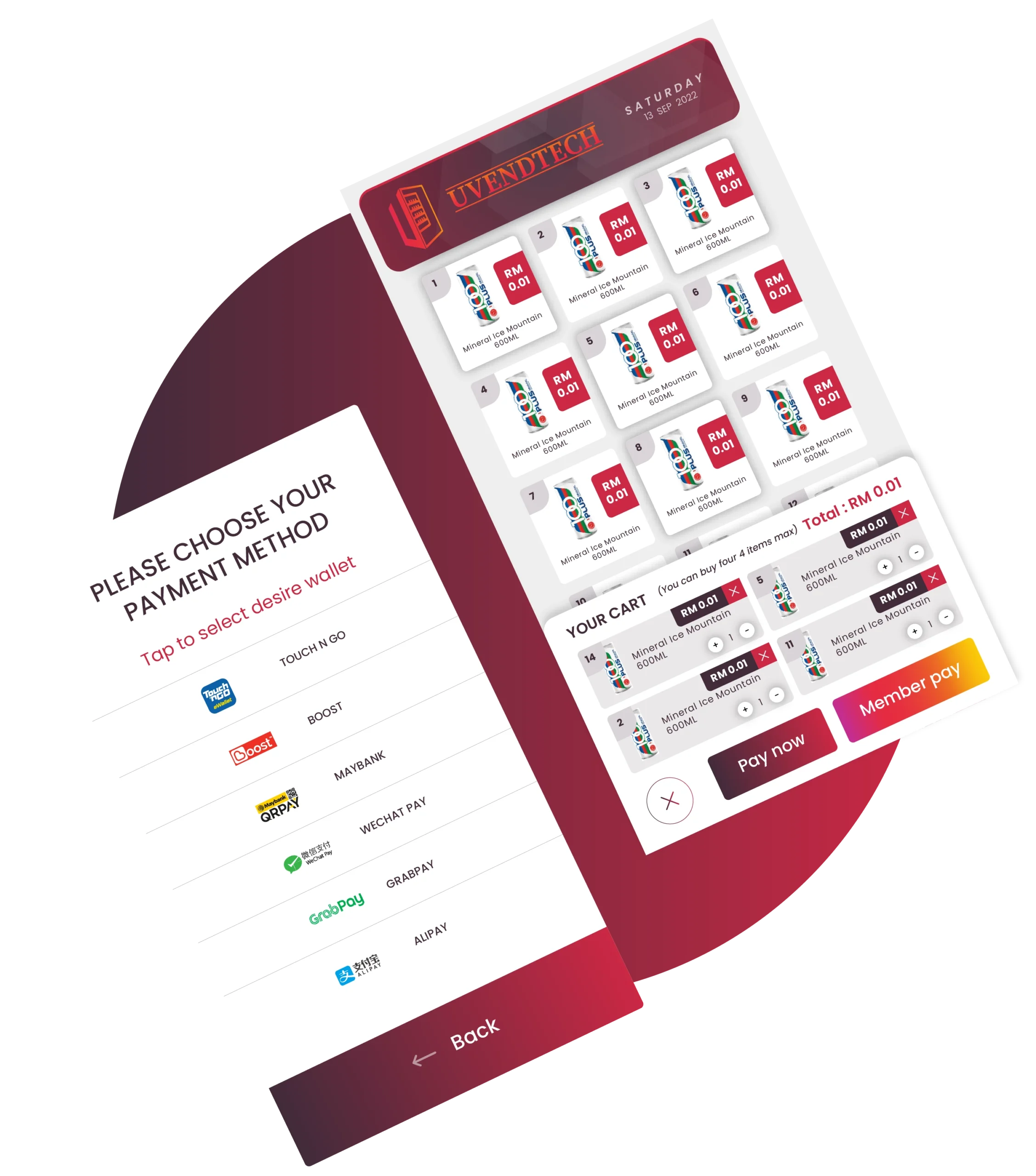Uvendtech - Smart user centric vending app