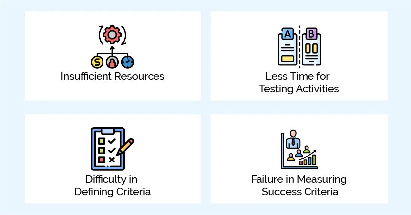 What are the mistakes to avoid during verification and validation testing