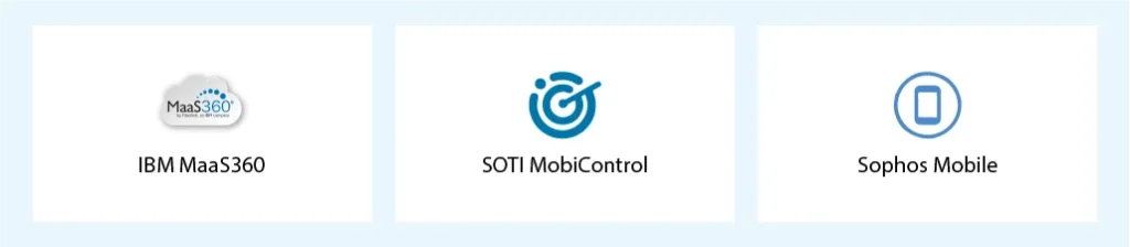 What are the tools used for EMM