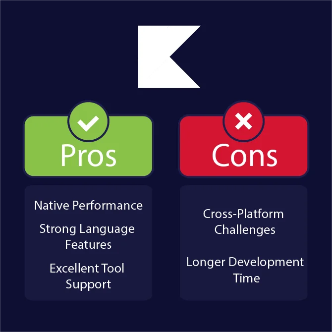 What are Kotlin's pros and cons