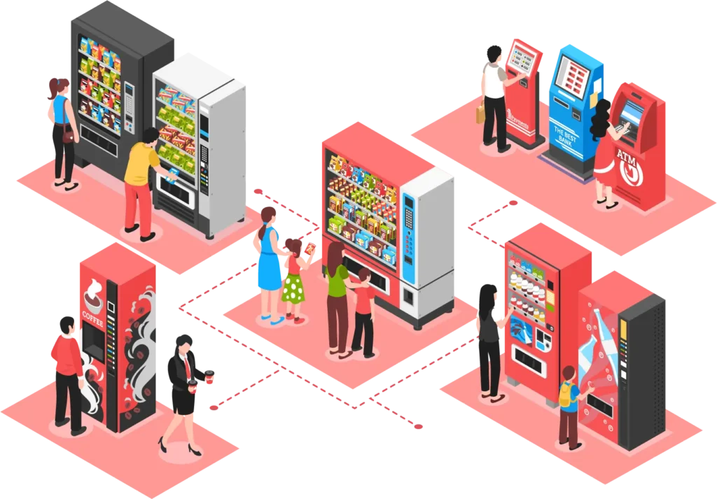 Types of  Custom Vending Machines