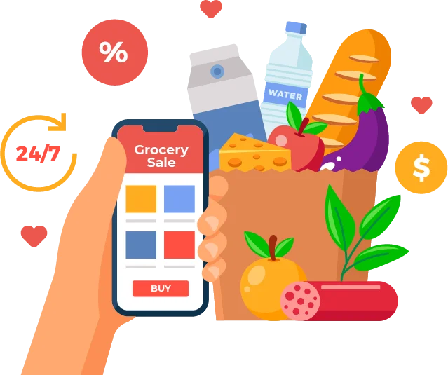 Different Methods to Build a Grocery Delivery App
