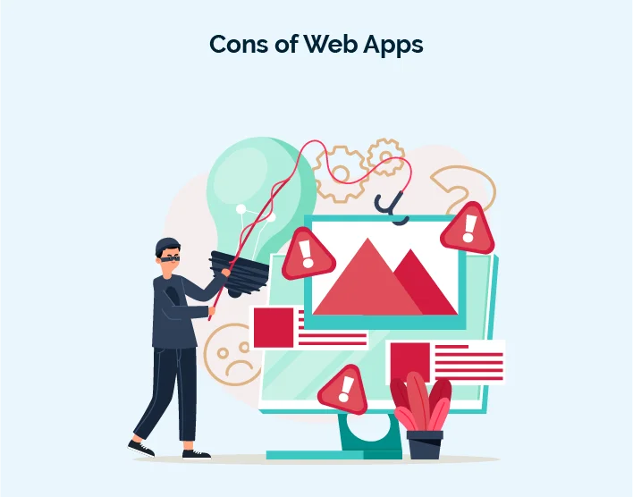 Cons of Web Apps