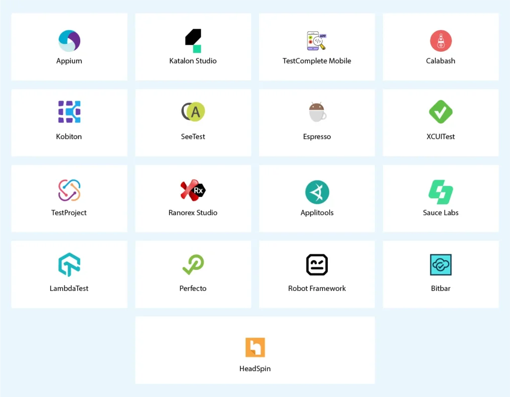 Top 17 Mobile Application Testing Tools