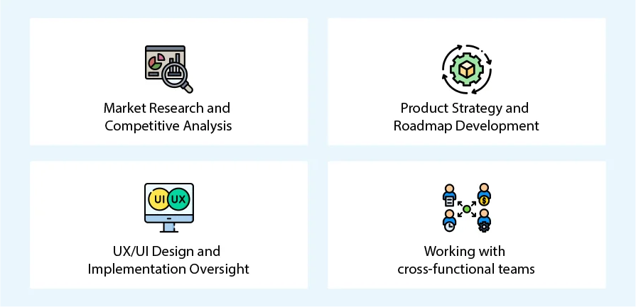 What are the major tasks and duties of a Product Designer