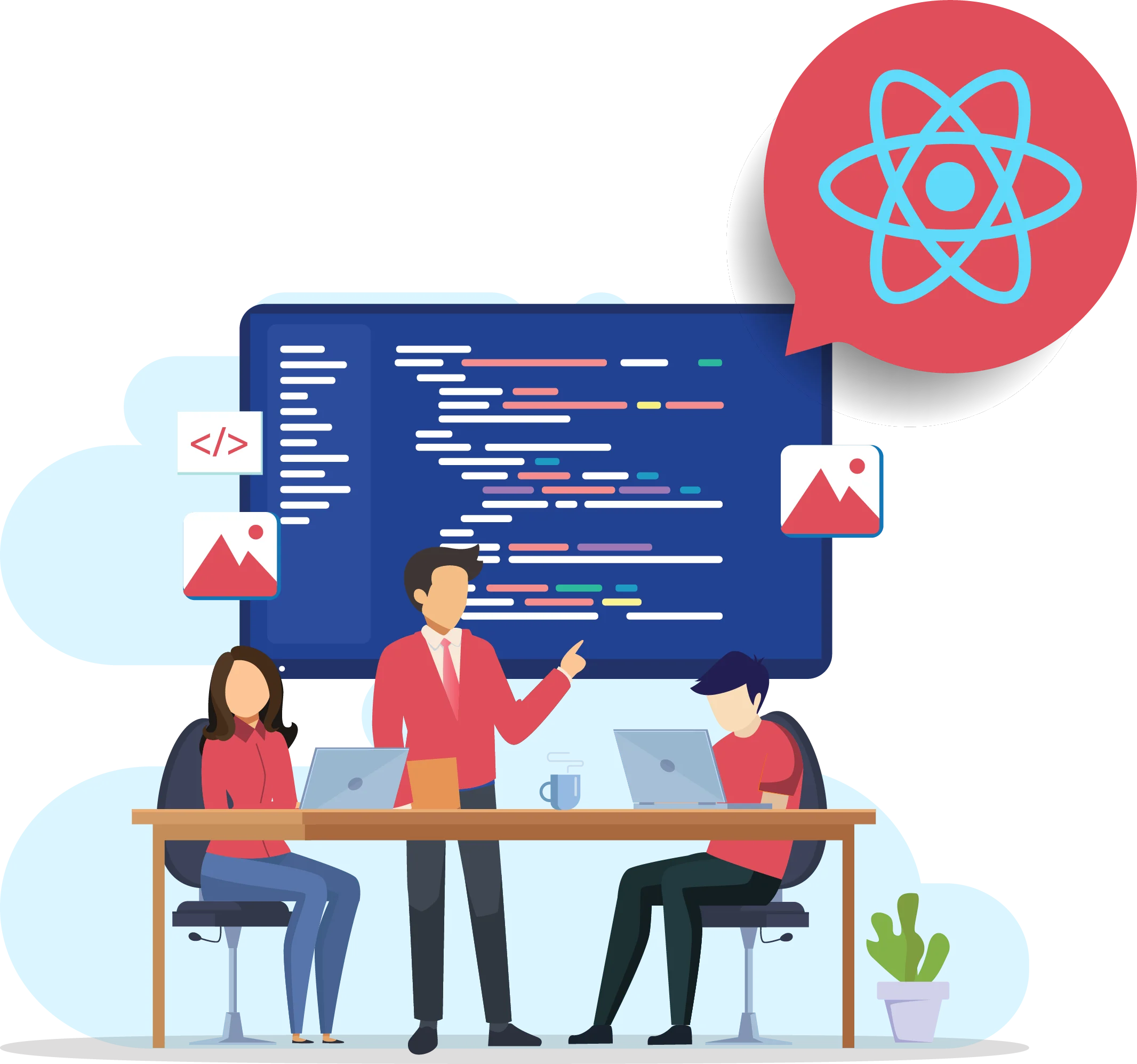 What is React
