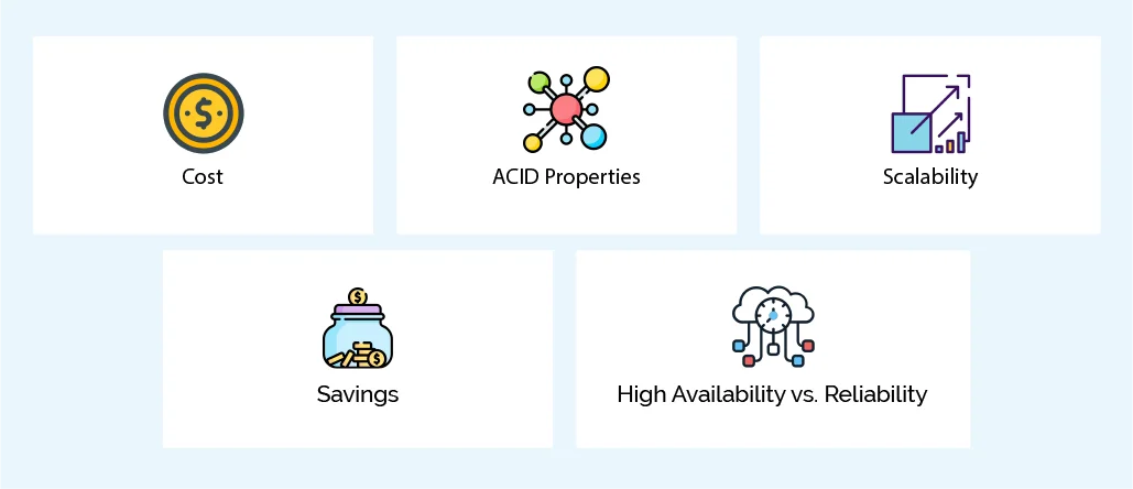 What to Consider When Choosing a NoSQL Database