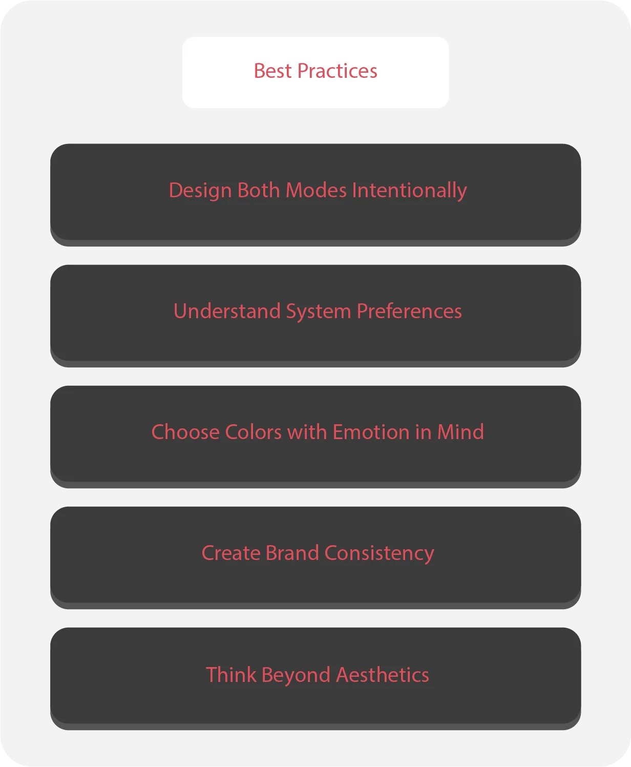 What are the Best Practices for Implementing Light mode vs Dark Mode