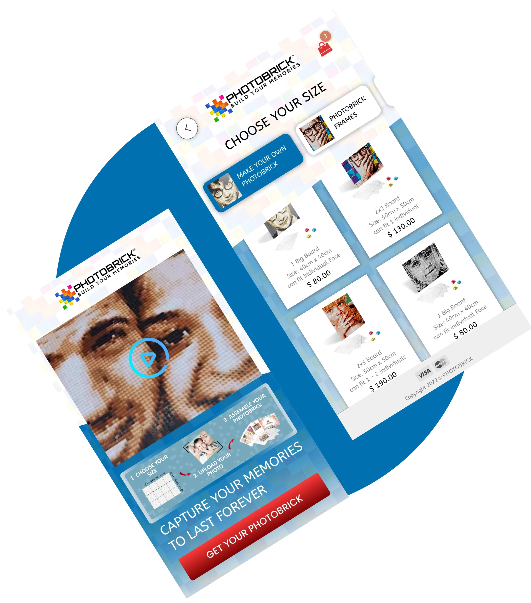 Photobrick - Capture your memories to last forever BRICK BY BRICK