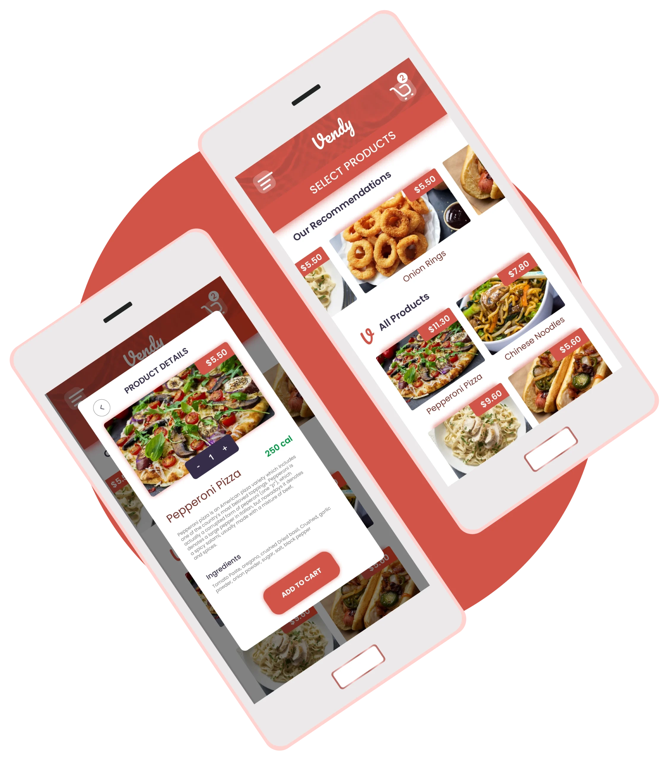 Vendy - Order from the app take from the vendy