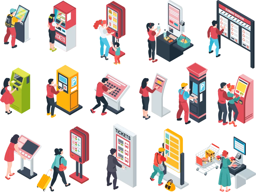 Kiosk Vending Machine