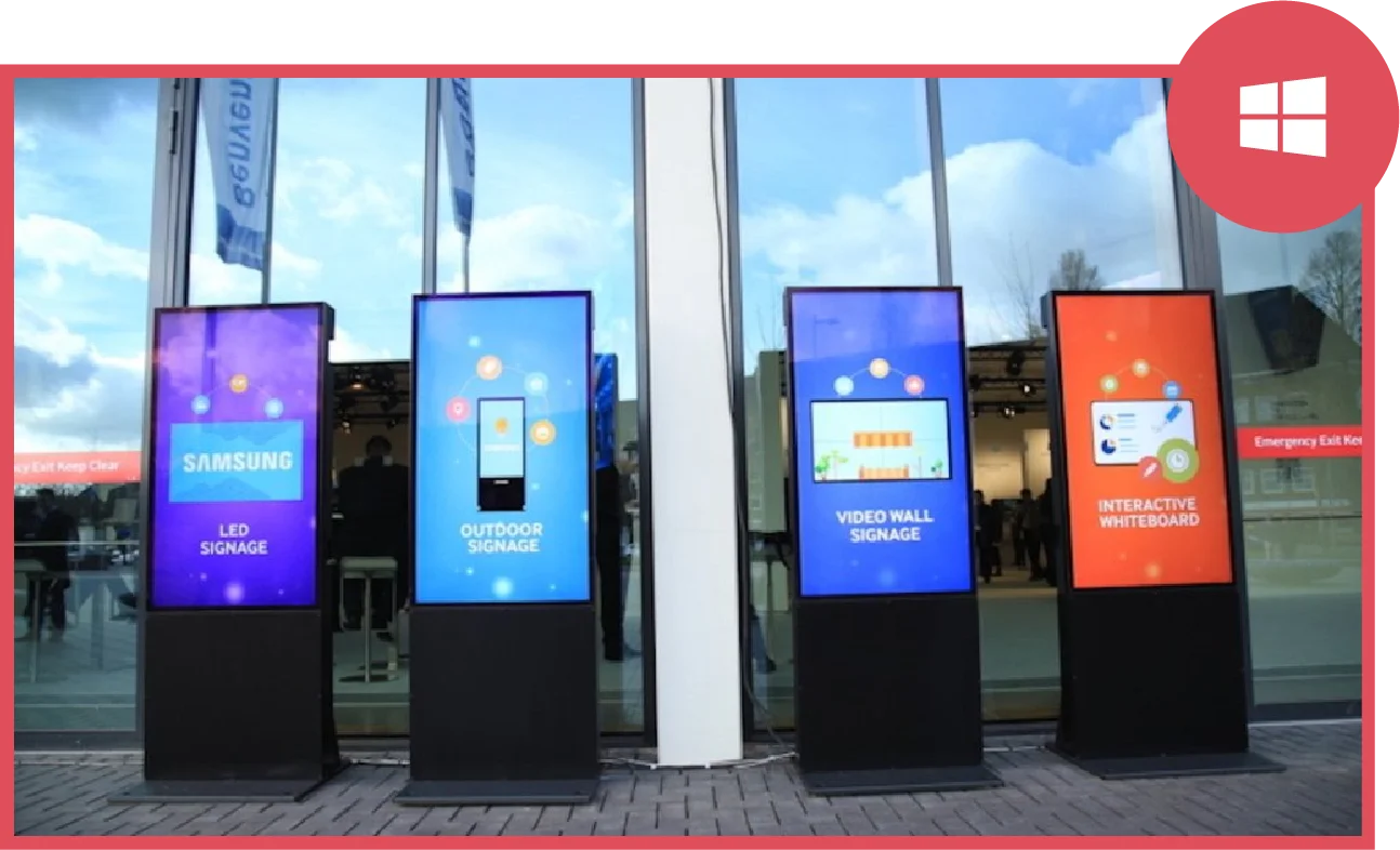 How Enterprises Use Windows Digital Signage?