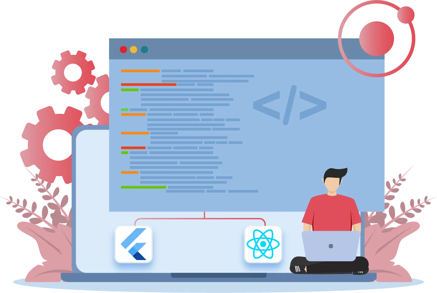 What are the Backend Development Options for Flutter and React Native