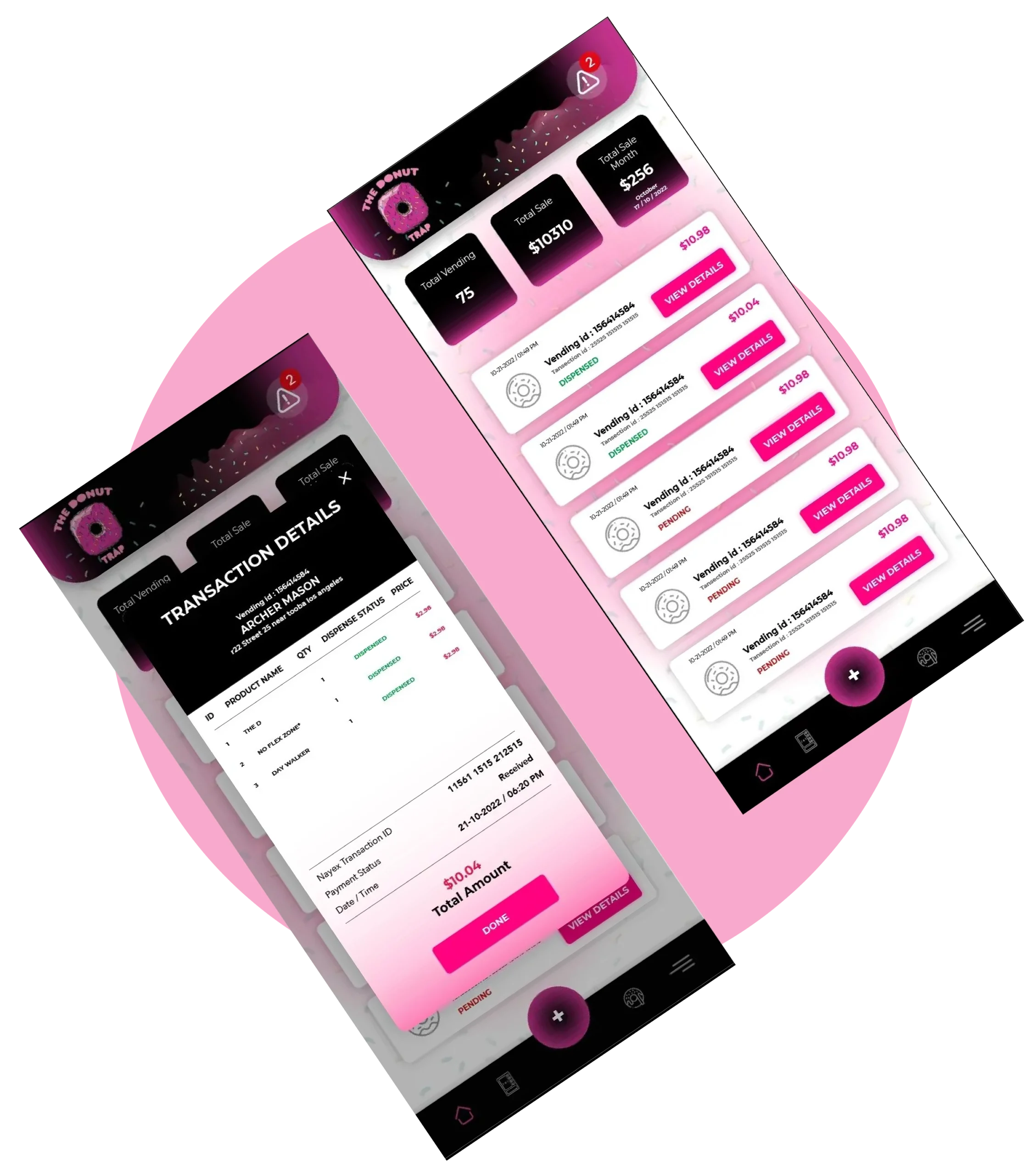 DONUT TRAP - Our Smart Donut Vending Application​