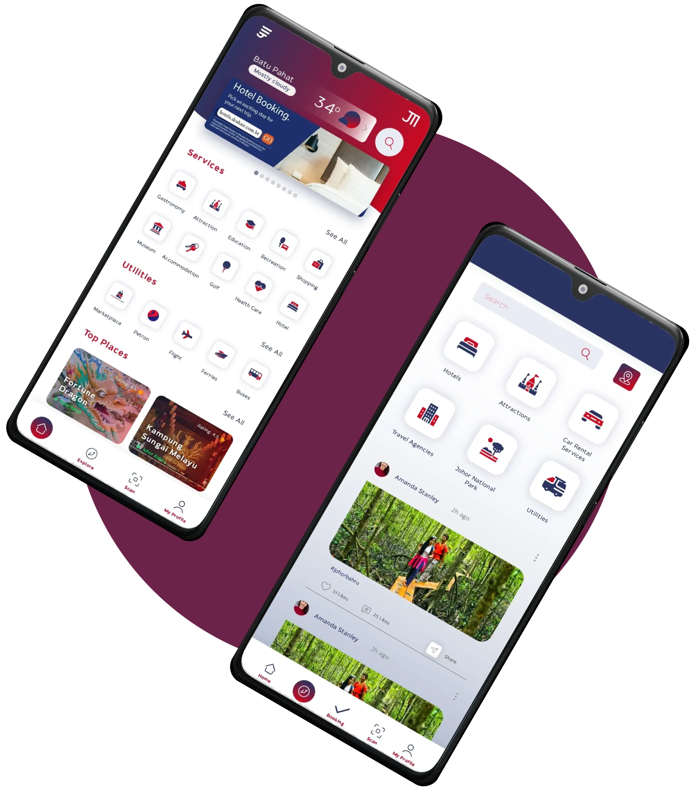 JTI - Our Tourism app