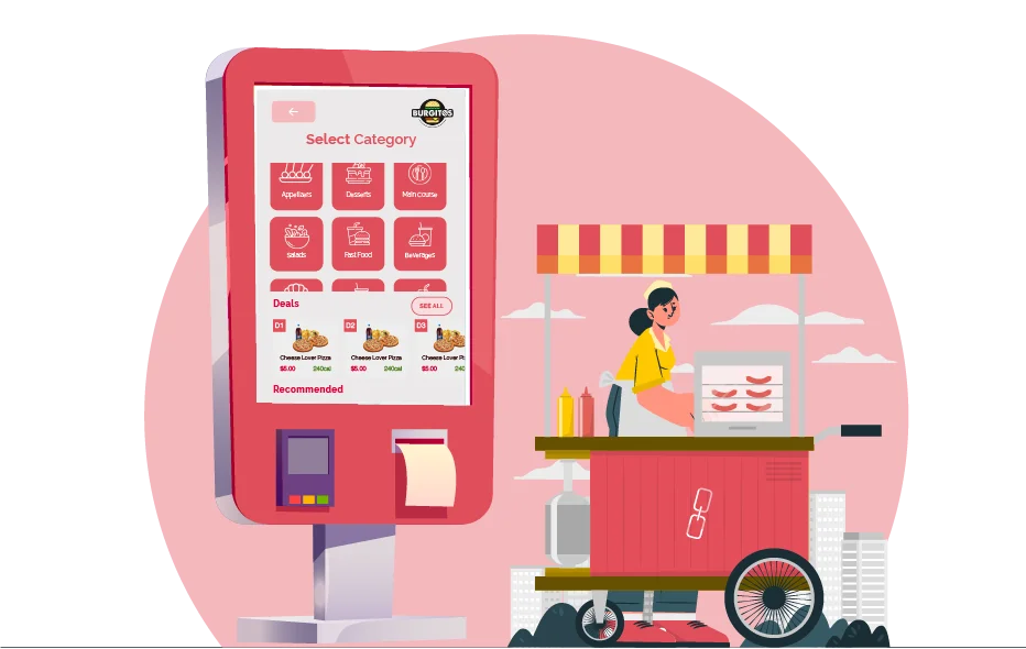 Kiosk Vending Machine