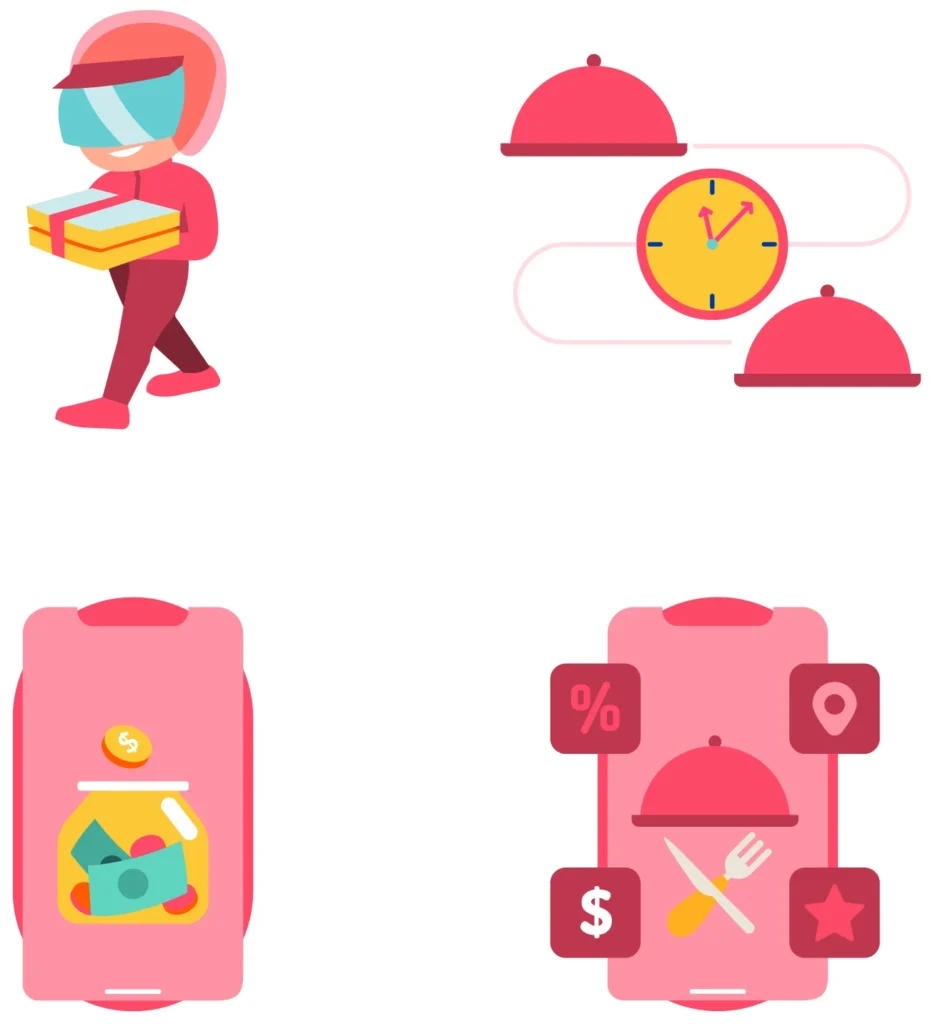 Steps for food delivery app development