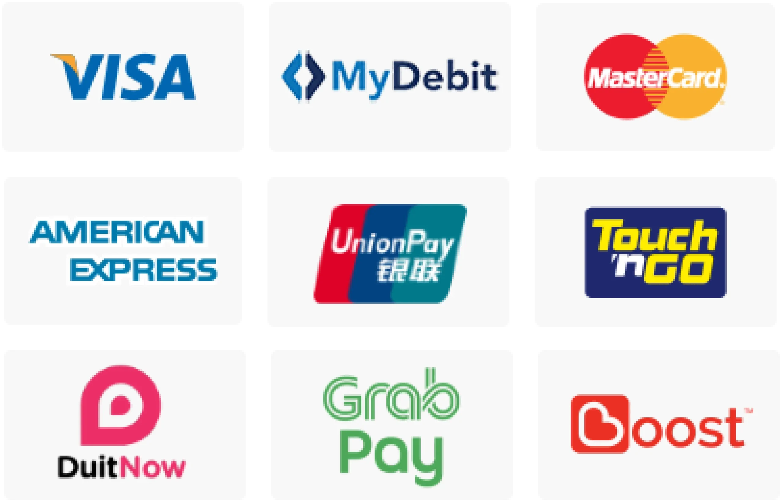 Accept Payments from Millions of Cards Worldwide​