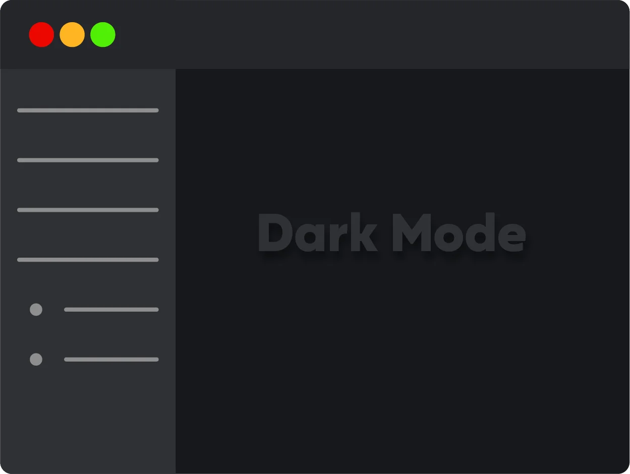 light mode vs dark mode