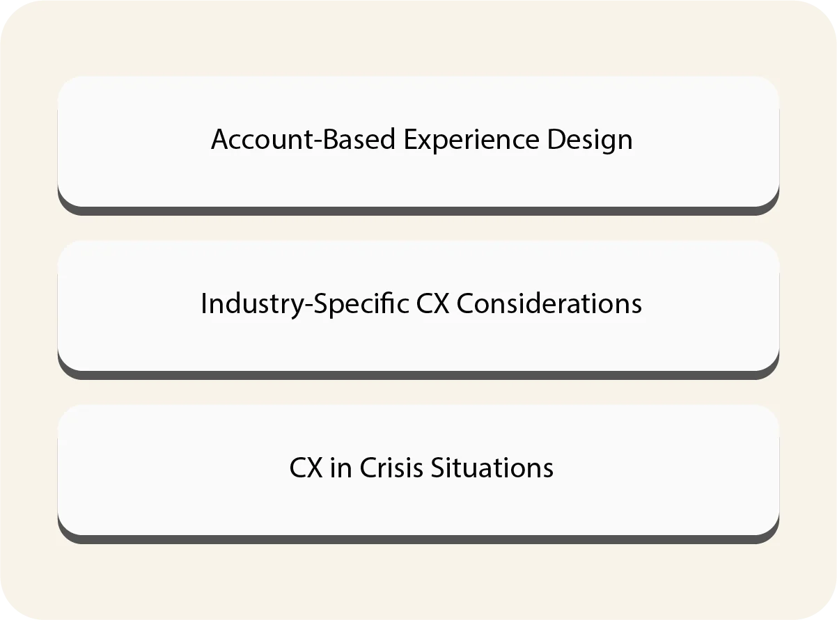 What is the CX Design for Different Business Contexts